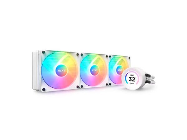 Water Cooler P/ Processador Nzxt Kraken Elite 360 Rgb P/ Intel/Amd Branco - Rl-Kr36e-W1 - Imagem 2