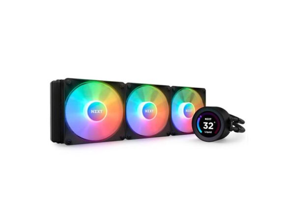 Water Cooler P/ Processador Nzxt Kraken Elite 360 Rgb P/ Intel/Amd Preto - Rl-Kr36e-B1 - Imagem 2