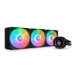 Water Cooler P/ Processador Nzxt Kraken Elite 360 Rgb P/ Intel/Amd Preto - Rl-Kr36e-B1