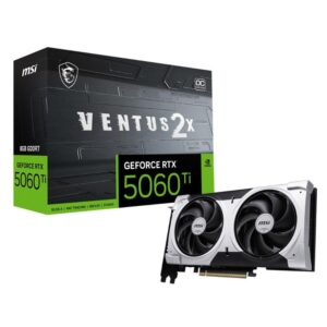 Placa de Video Msi Geforce Rtx 5060 Ti 8g Ventus 2x Oc Plus Gddr7 128 Bits - 912-V536-024