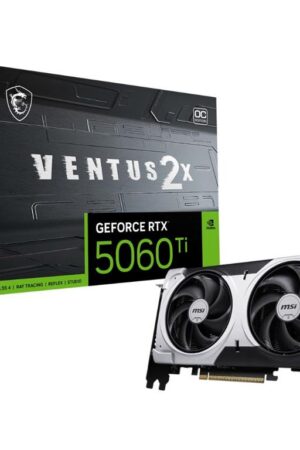 Placa de Video Msi Geforce Rtx 5060 Ti 8g Ventus 2x Oc Plus Gddr7 128 Bits - 912-V536-024