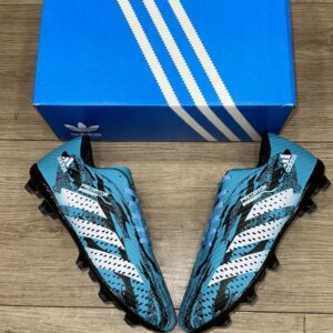 Chuteira Adidas Campo Azul Bebê Branco