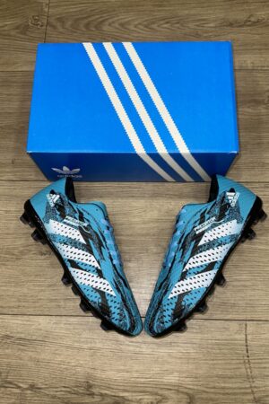Chuteira Adidas Campo Azul Bebê Branco