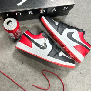 Tênis Air Jordan Low Prime Vermelho e Preto