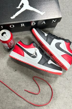 Tênis Air Jordan Low Prime Vermelho e Preto