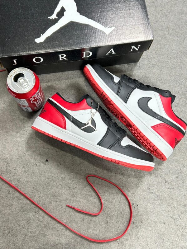Tênis Air Jordan Low Prime Vermelho e Preto