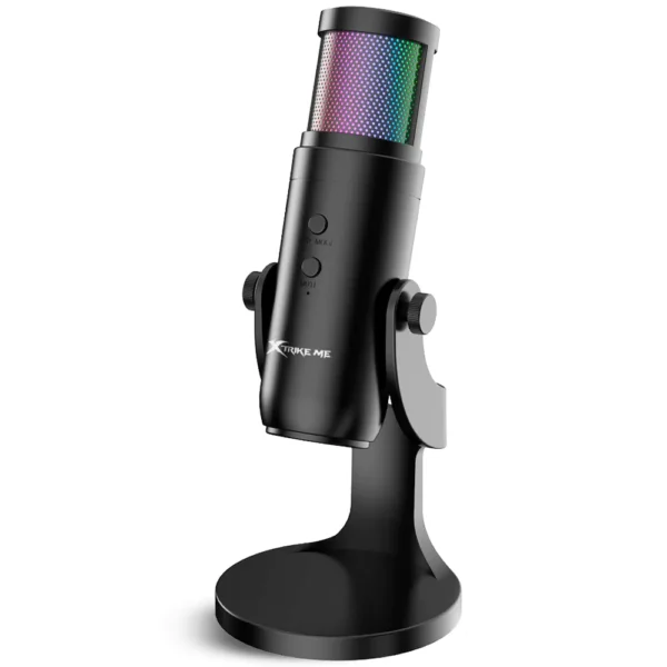 Microfone Gamer Profissional RGB Condensador Xtrike-ME XMC03 - Imagem 2